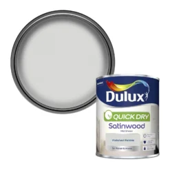 Dulux Quick Dry Satinwood Polished Pebble - 750ml