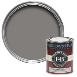 Farrow & Ball Exterior Eggshell Paint Mole's Breath - 750ml