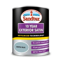 Sandtex® Exterior 10 Year Satin Paint Gentle Blue - 750ml 16 Sandtex® Exterior 10 Year Satin Paint Gentle Blue - 750ml -Paint And Wallpaper Shop 12811145 9374871314095804