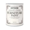 Rust-Oleum Chalky Furniture Paint - Chalk White - 125ml -Paint And Wallpaper Shop 12811169 2004843273734117