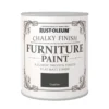 Rust-Oleum Chalky Furniture Paint - Graphite - 125ml -Paint And Wallpaper Shop 12811357 1294831432022562