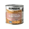 Ronseal Interior Varnish Satin Light Oak - 250ml -Paint And Wallpaper Shop 12811426 1554831968383253
