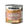 Ronseal Interior Varnish Matt Almond Wood - 250ml -Paint And Wallpaper Shop 12811484 1284831947619077