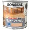 Ronseal Diamond Hard Floor Varnish Satin Clear- 2.5L 1 Ronseal Diamond Hard Floor Varnish Satin Clear- 2.5L -Paint And Wallpaper Shop 12811623 1534831918695183