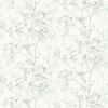 Grandeco Scandi Sprig Wallpaper - Grey & Teal -Paint And Wallpaper Shop 12812865 1674831956944682