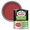 Sandtex® Rapid Dry Gloss Paint Cranberry Swirl - 750ml -Paint And Wallpaper Shop 12813371 1764951366535139