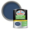 Sandtex® Rapid Dry Gloss Paint Oxford Blue - 750ml -Paint And Wallpaper Shop 12813508 1544951366531884