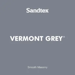 Sandtex Ultra Smooth Masonry Paint - Vermont Grey - 150ml 21 Sandtex Ultra Smooth Masonry Paint - Vermont Grey - 150ml -Paint And Wallpaper Shop 12813511 1624871566709436