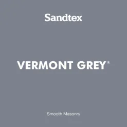 Sandtex® Ultra Smooth Masonry Paint Vermont Grey - 5L 20 Sandtex® Ultra Smooth Masonry Paint Vermont Grey - 5L -Paint And Wallpaper Shop 12813516 1004871567091897