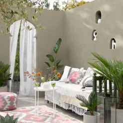 Sandtex Ultra Smooth Masonry Paint - French Grey - 150ml -Paint And Wallpaper Shop 12813519 4034871812033755