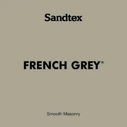 Sandtex® Ultra Smooth Masonry Paint French Grey - 5L 20 Sandtex® Ultra Smooth Masonry Paint French Grey - 5L -Paint And Wallpaper Shop 12813522 9474871812867713