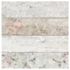 Fresco Distressed Wood Floral Wallpaper -Paint And Wallpaper Shop 12814814 1584831603708791