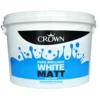 Crown Matt Paint Pure Brilliant White - 10L