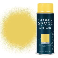 Craig & Rose Artisan Enamel Gloss Spray Paint - Dandelion - 400ml