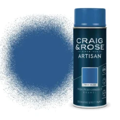 Craig & Rose Artisan Enamel Gloss Spray Paint - True Blue - 400ml