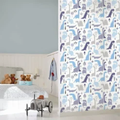 Grandeco Dinosaurs Blue Paste The Wall Wallpaper 6 Grandeco Dinosaurs Blue Paste The Wall Wallpaper -Paint And Wallpaper Shop 12817827 1194833222746100