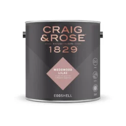 Craig & Rose 1829 Eggshell Paint Wedgwood Lilac - 2.5L -Paint And Wallpaper Shop 12818111 1994832954475441