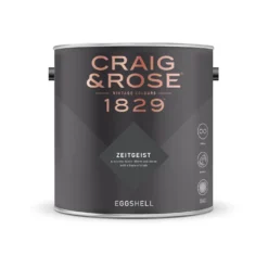 Craig & Rose 1829 Eggshell Paint Zeitgeist - 2.5L -Paint And Wallpaper Shop 12818116 1104832955064449