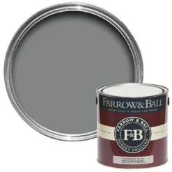 Farrow & Ball Exterior Eggshell Paint Plummett - 2.5L