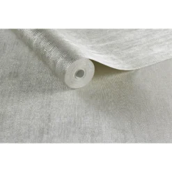 Boutique Water Silk Plain Wallpaper - Ivory -Paint And Wallpaper Shop 12819119 1534833210234210