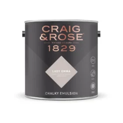 Craig & Rose 1829 Chalky Matt Emulsion Paint Lady Emma - 2.5L 5 Craig & Rose 1829 Chalky Matt Emulsion Paint Lady Emma - 2.5L -Paint And Wallpaper Shop 12819212 1564833223437699