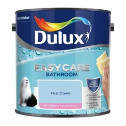 Dulux Easycare Bathroom First Dawn Blue Soft Sheen Paint - 2.5L -Paint And Wallpaper Shop 12819244 8634833218537397