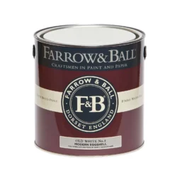 Farrow & Ball Modern Eggshell Old White - 2.5L -Paint And Wallpaper Shop 12819262 1834952651777619