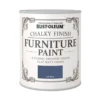 Rust-Oleum Chalky Furniture Paint - Ink Blue - 125ml 1 Rust-Oleum Chalky Furniture Paint - Ink Blue - 125ml -Paint And Wallpaper Shop 12819370 1004831908952470