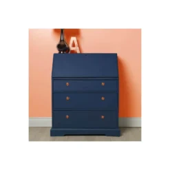 Rust-Oleum Chalky Furniture Paint - Ink Blue - 125ml -Paint And Wallpaper Shop 12819370 2014832978590674