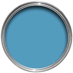 Farrow & Ball Modern Eggshell Paint St Giles Blue - 2.5L -Paint And Wallpaper Shop 12819396 1674952652632304