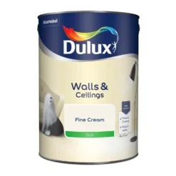 Dulux Silk Emulsion Paint Fine Cream - 5L 12 Dulux Silk Emulsion Paint Fine Cream - 5L -Paint And Wallpaper Shop 12819487 6624833217871805