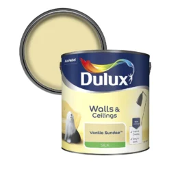 Dulux Silk Emulsion Paint Vanilla Sundae - 2.5L