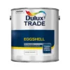 Dulux Trade Eggshell Paint Pure Brilliant White - 2.5L -Paint And Wallpaper Shop 12819836 2934865797231119