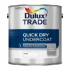 Dulux Trade Undercoat Quick Dry Paint White - 2.5L -Paint And Wallpaper Shop 12819843 5414831604400357