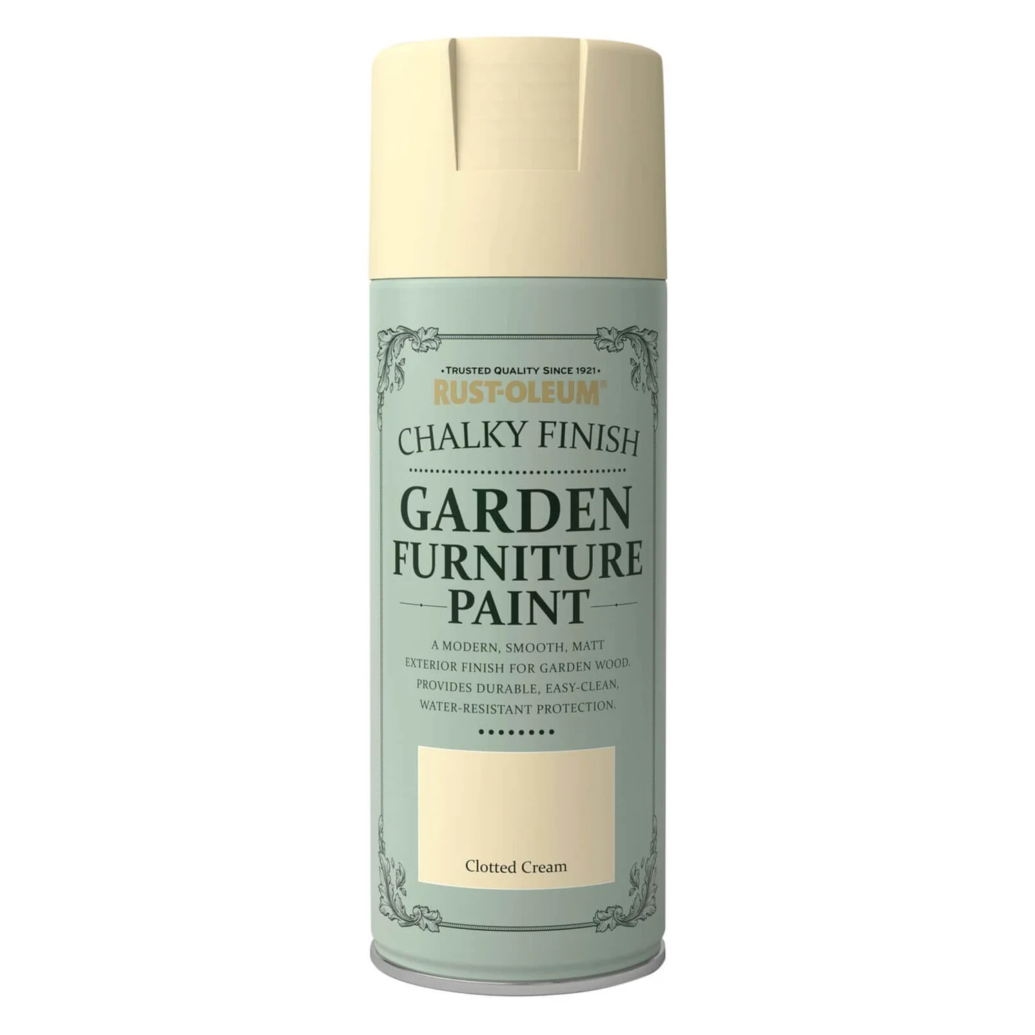 Rust-Oleum Garden Furniture Spray Paint Clotted Cream - 400ml 3 Rust-Oleum Garden Furniture Spray Paint Clotted Cream - 400ml