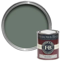 Farrow & Ball Modern Eggshell Paint Green Smoke - 750ml