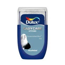 Dulux Easycare Kitchen Stonewashed Blue Tester Paint - 30ml