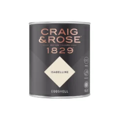 Craig & Rose 1829 Eggshell Paint Isabelline - 750ml -Paint And Wallpaper Shop 12820156 1594833223130730