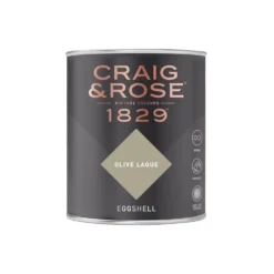 Craig & Rose 1829 Eggshell Paint Olive Laque - 750ml 6 Craig & Rose 1829 Eggshell Paint Olive Laque - 750ml -Paint And Wallpaper Shop 12820281 2984833221730294