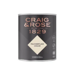 Craig & Rose 1829 Eggshell Paint Pale Mortlake Cream - 750ml -Paint And Wallpaper Shop 12820300 1914833221064003