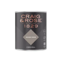 Craig & Rose 1829 Eggshell Paint Round Room - 750ml -Paint And Wallpaper Shop 12820432 5014833223472913