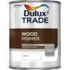 Dulux Traditional Quick Dry Wood Primer Undercoat White - 1L -Paint And Wallpaper Shop 12820636 9204831909848636