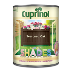 Cuprinol Garden Shades Seasoned Oak - 1L -Paint And Wallpaper Shop 12820697 1364949842326048