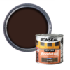 Ronseal 10 Year Woodstain Dark Oak Satin - 250ml -Paint And Wallpaper Shop 12820728 1374949530876062