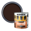 Ronseal 10 Year Woodstain Dark Oak Satin - 750ml -Paint And Wallpaper Shop 12820819 6394949530943589