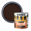 Ronseal 10 Year Woodstain Dark Oak Satin - 2.5L -Paint And Wallpaper Shop 12820837 9644949530628736