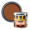 Ronseal 10 Year Woodstain Teak Satin - 2.5L -Paint And Wallpaper Shop 12820844 1534949531112894