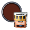 Ronseal 10 Year Woodstain Walnut Satin - 2.5L -Paint And Wallpaper Shop 12820846 1004949530428189