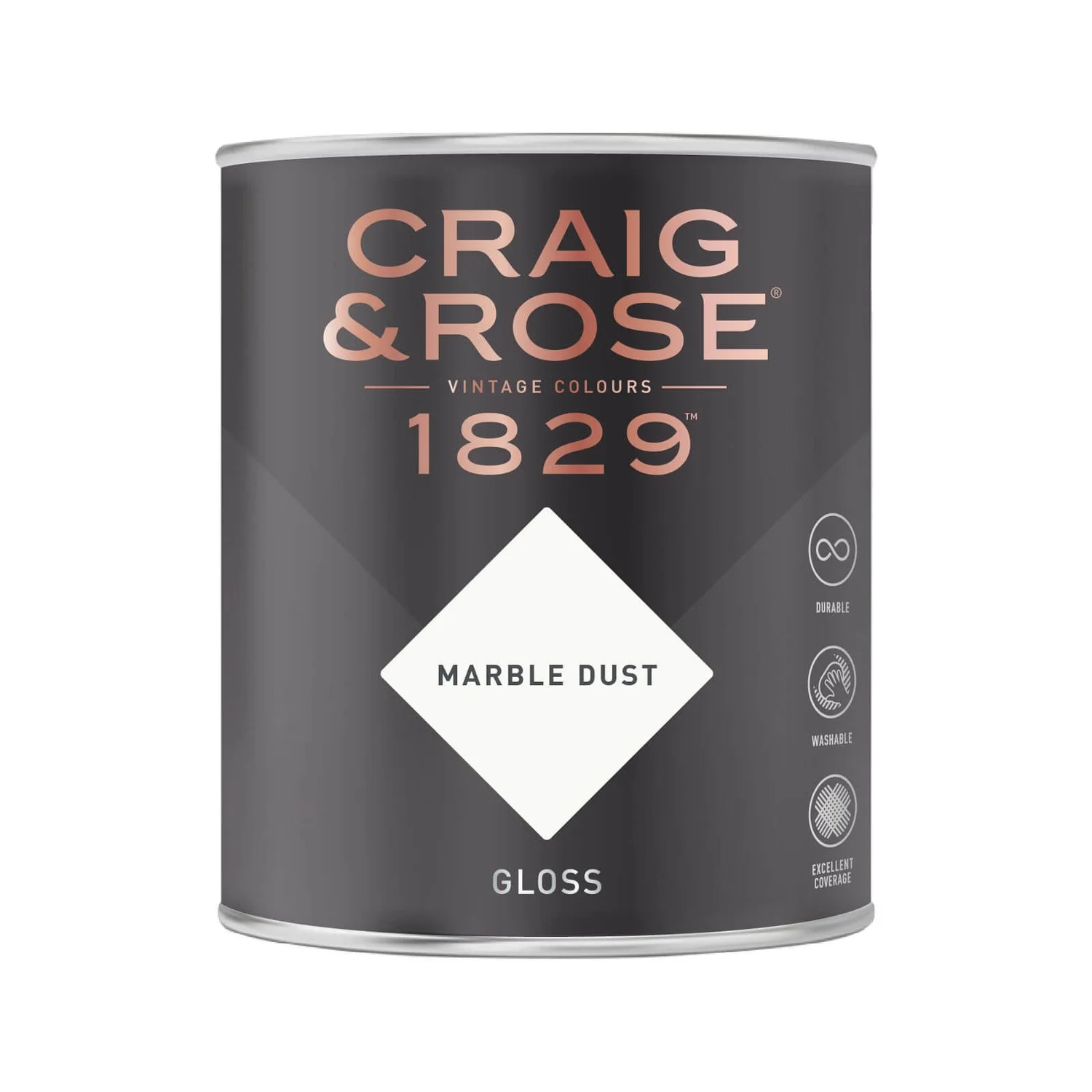 Craig & Rose 1829 Gloss Paint Marble Dust - 750ml 4 Craig & Rose 1829 Gloss Paint Marble Dust - 750ml - Image 2