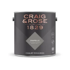 Craig & Rose 1829 Chalky Matt Emulsion Paint Chapelle - Tester 50ml 6 Craig & Rose 1829 Chalky Matt Emulsion Paint Chapelle - Tester 50ml -Paint And Wallpaper Shop 12820961 1024832993217081
